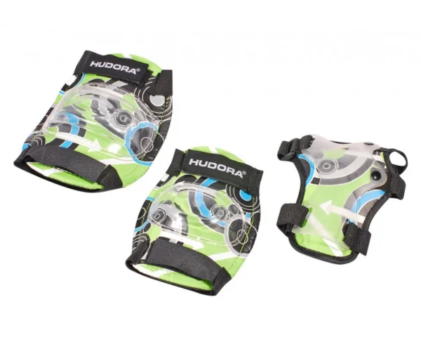 Promo 🌟 Hudora Hudora Green Style – Set De Protection Taille S – Vert 🔥 qualité d’originales 1