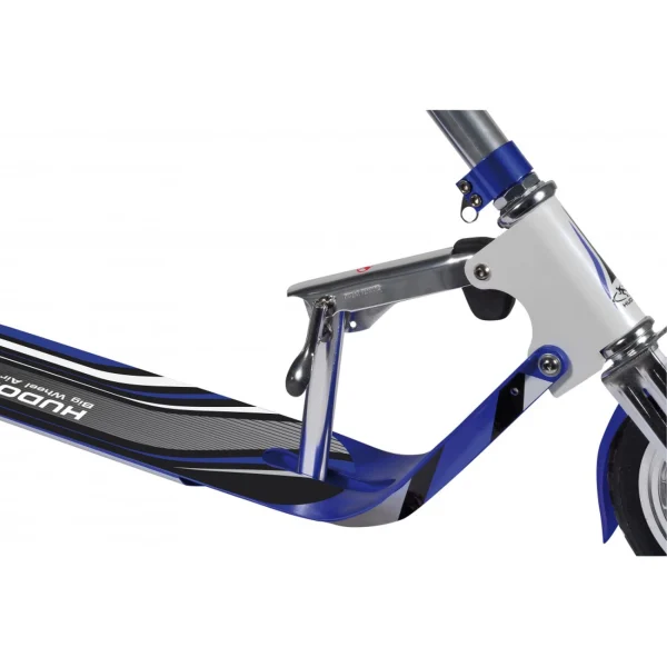 Nouveau 🔥 Hudora Hudora Big Wheel Air 205 Dual Brake – Trottinette – Argent/bleu ⭐ garantie de qualité 5