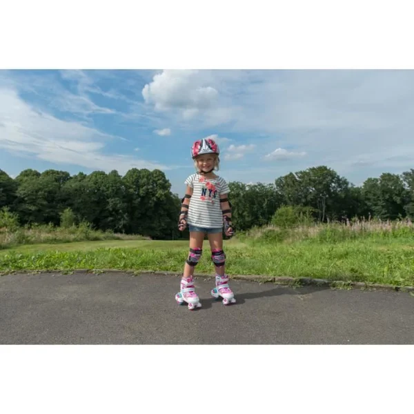 Coupon ✨ Hudora Hudora 22042 – Rollerskate My First Quad Girl, Size 26-29 Rose ✔️ vente pas cher en ligne 3