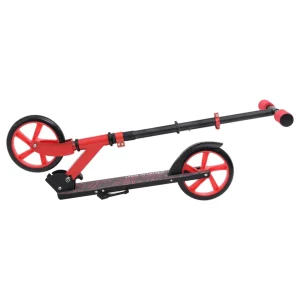 économies garanties Meilleure vente 🤩 Trottinette Vidaxl Vidaxl Trottinette À 2 Roues Avec Guidon Réglable Rouge 🛒 16