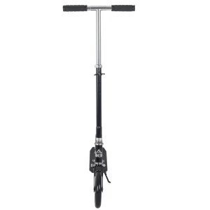 prix pas cher Meilleure vente ❤️ Homcom Trottinette Pliable Hauteur Guidon Réglable Sur 4 Niveaux Système De Freinage Arrière Noir Dim. 88l X 37l X 75-100h Cm ✔️ 14