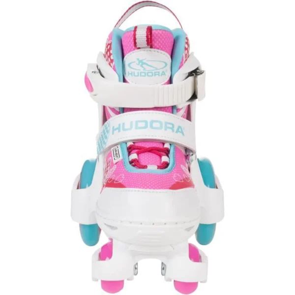 Coupon ✨ Hudora Hudora 22042 – Rollerskate My First Quad Girl, Size 26-29 Rose ✔️ vente pas cher en ligne 4