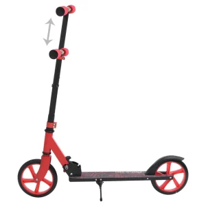 économies garanties Meilleure vente 🤩 Trottinette Vidaxl Vidaxl Trottinette À 2 Roues Avec Guidon Réglable Rouge 🛒 14