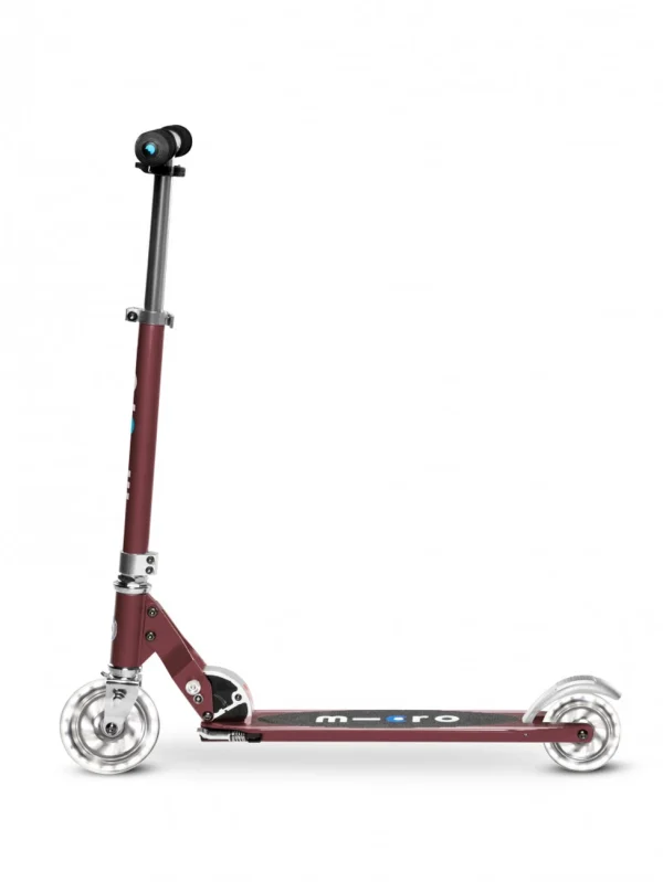 soldes Budget 👏 Micro Mobility Trottinette Micro Sprite Led Rouge Automne 👏 6