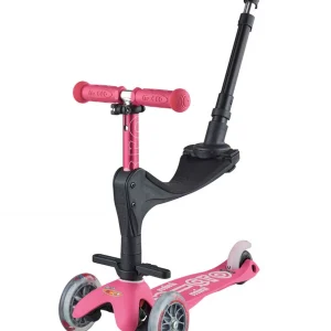 Pas Cher soldes France Tout neuf 🛒 Glisse Urbaine Micro Mobility Trottinette Mini Micro 3 En 1 Deluxe Plus Rose 🎁 12