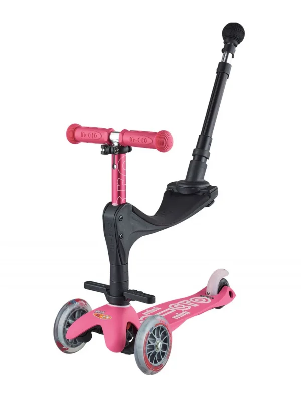 Pas Cher soldes France Tout neuf 🛒 Glisse Urbaine Micro Mobility Trottinette Mini Micro 3 En 1 Deluxe Plus Rose 🎁 4