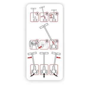 grande marque pas cher Nouveau 💯 Stamp Skids Control Trottinette Steering – Rose – 3 Roues 👏 11