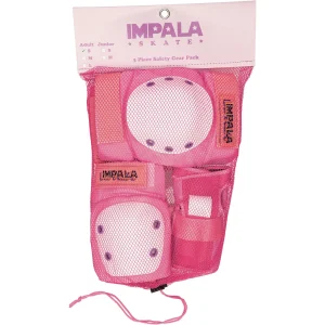 Meilleure vente 💯 Roller Impala Impala Skate – Pack De Protections Adulte – Pink – Taille L 👍 pas cher en ligne 14