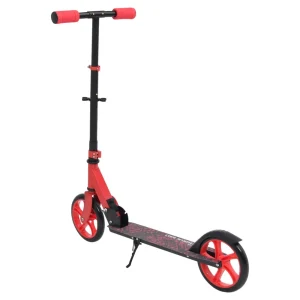 économies garanties Meilleure vente 🤩 Trottinette Vidaxl Vidaxl Trottinette À 2 Roues Avec Guidon Réglable Rouge 🛒 12