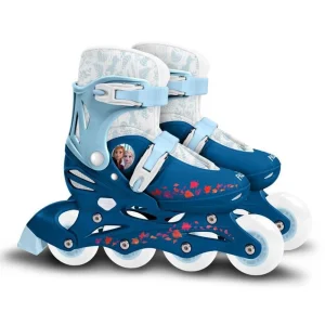 Livraison internationale Grosses soldes ⌛ Roller In Ligne Aucune La Reine Des Neiges Ii Patins En Ligne Ajustable – Taille 30-33 Bleu 👏 8