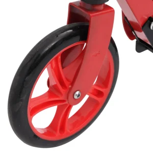 économies garanties Meilleure vente 🤩 Trottinette Vidaxl Vidaxl Trottinette À 2 Roues Avec Guidon Réglable Rouge 🛒 18