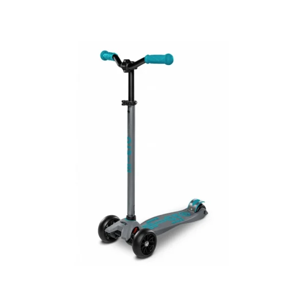 Le moins cher 🔔 Glisse Urbaine Micro Mobility Trottinette Maxi Micro Deluxe Pro Grey / Aqua ✨ Boutique officielle 1