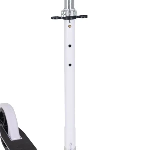 Offres 🌟 Homcom Trottinette Pliable Hauteur Guidon Réglable Sur 4 Niveaux Système De Freinage Arrière Blanc Dim. 88l X 37l X 75-100h Cm 💯 Satisfait ou Remboursé 14