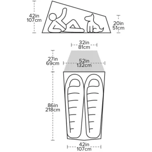 en ligne Big Agnes Fly Creek HV UL2 Bikepack Tente Colorant De Solution, Beige 18