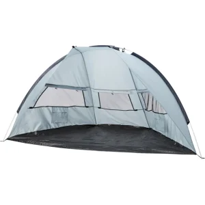 CAMPZ AL UV 50+ Sun Shelter Trapezium, Gris/bleu mode 10