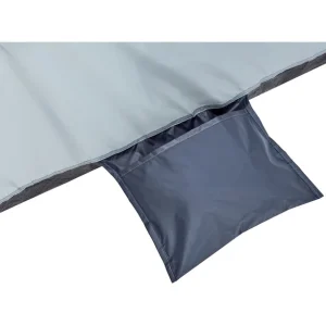 CAMPZ AL UV 50+ Sun Shelter Trapezium, Gris/bleu mode 18