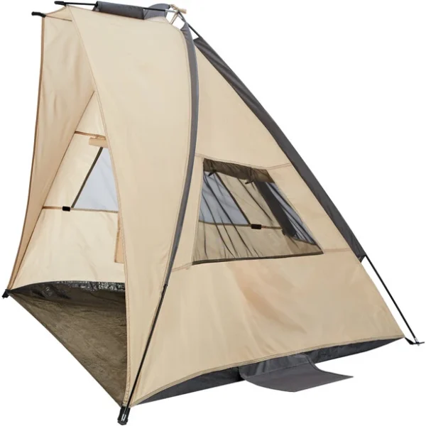 CAMPZ FG UV 50+ Abri Soleil Trapèze, Beige/gris prix pas cher 5