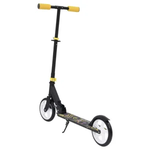 pas cher en ligne Promo 🌟 Trottinette Vidaxl Vidaxl Trottinette À 2 Roues Avec Guidon Réglable Jaune 🧨 12