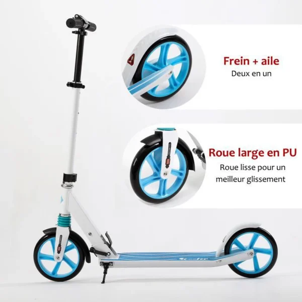 économies garanties Meilleur prix 💯 Ise Ise Trottinette Pliable-dou 🤩 4