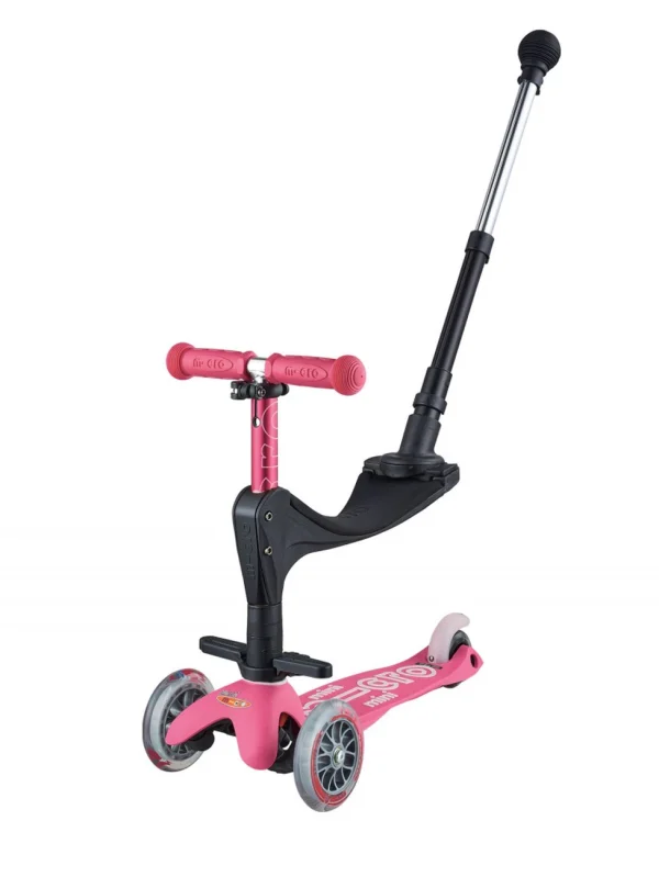 Pas Cher soldes France Tout neuf 🛒 Glisse Urbaine Micro Mobility Trottinette Mini Micro 3 En 1 Deluxe Plus Rose 🎁 5