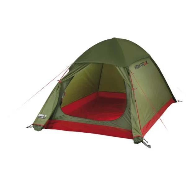 à prix d'occasion High Peak Kingfisher 2 LW Tent, Olive/rouge 3