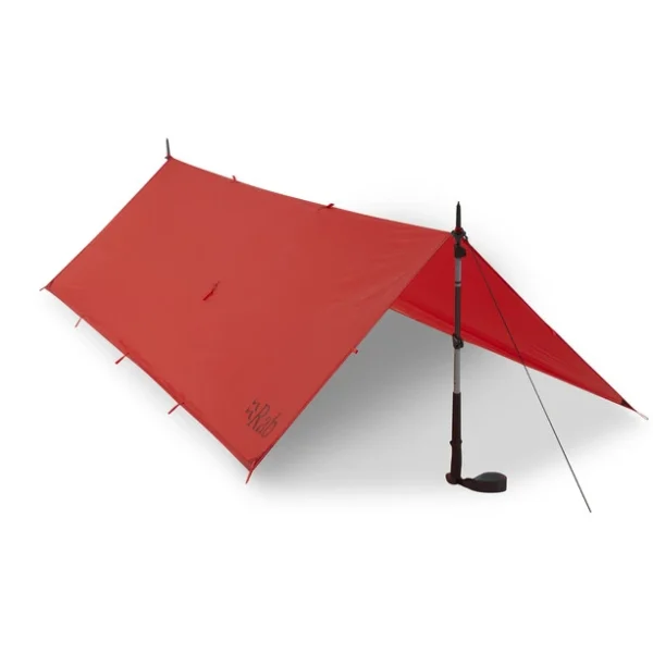 Officielle Rab SilTarp Plus Solo, Rouge 1