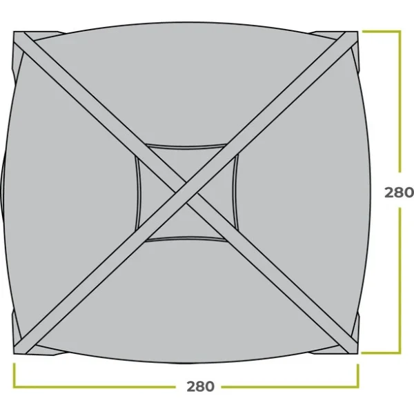 meilleur cadeau Zempire Aerobase 2 Pavillon Avec 1 Mur 6